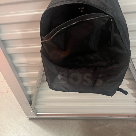 BOSS Charcoal Gray Backpack for Men - Picture 3 of 3